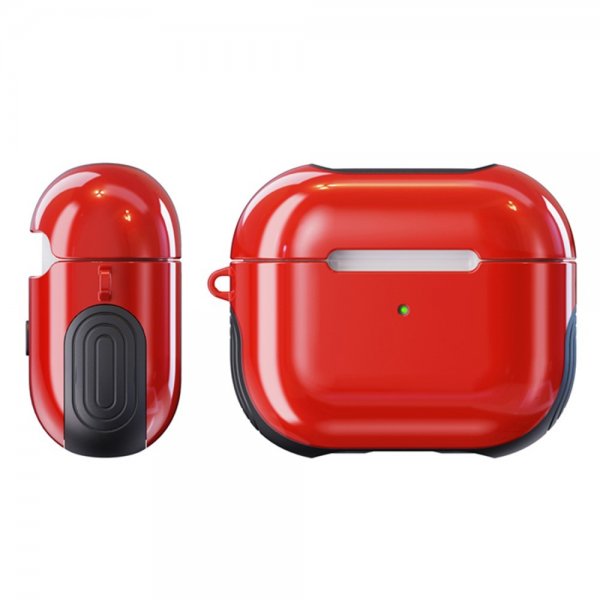 AirPods 3 Cover Gummieret Rød