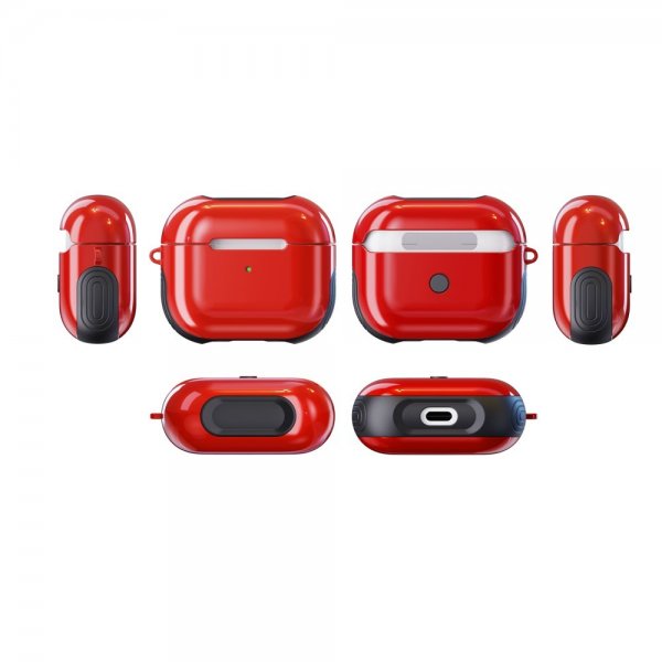 AirPods 3 Cover Gummieret Rød