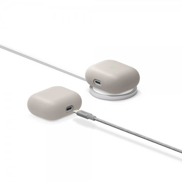 Elago AirPods 3 Cover Liquid Hybrid Stone