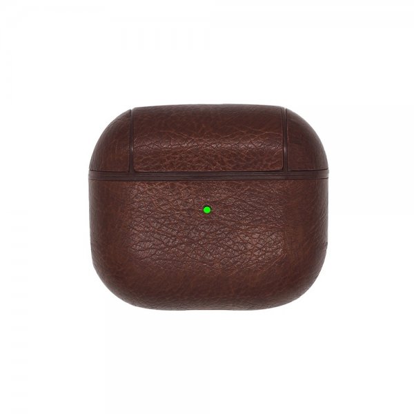 AirPods 3 Etui PU-læder Mørkebrun
