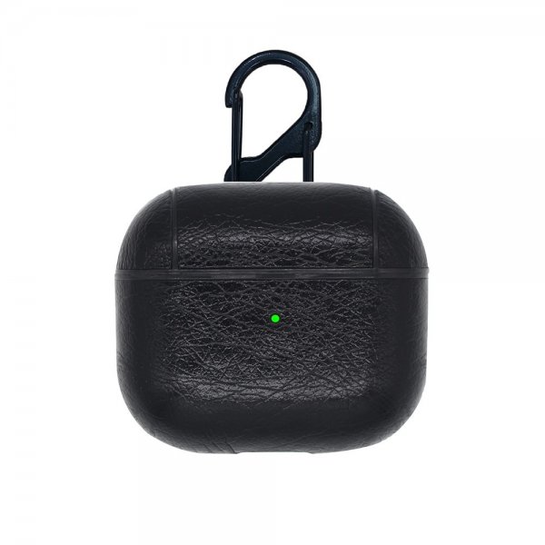 AirPods 3 Etui PU-læder Sort