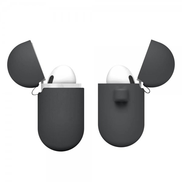 Elago AirPods 3 Skal Silikone Hang Case Mørkegrå