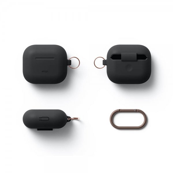 Elago AirPods 3 Skal Silikone Hang Case Sort