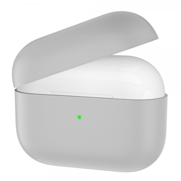 AirPods 3 Etui Silikone Lysegrå