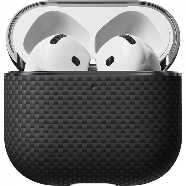 Pitaka AirPods 4 Cover Aramid Fiber Black/Grey