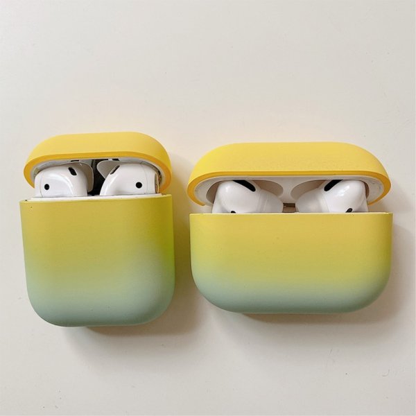 AirPods Pro 2 Cover Gradient Gul Grøn