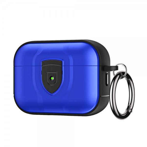 AirPods Pro 2 Cover Låsbart Blå