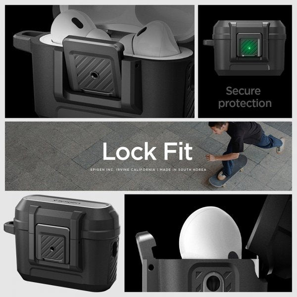 Spigen AirPods Pro 2 Cover Lock Fit Mat Sort