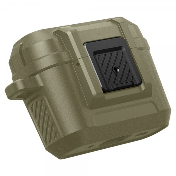 Spigen AirPods Pro 2 Cover Lock Fit Vintage Khaki