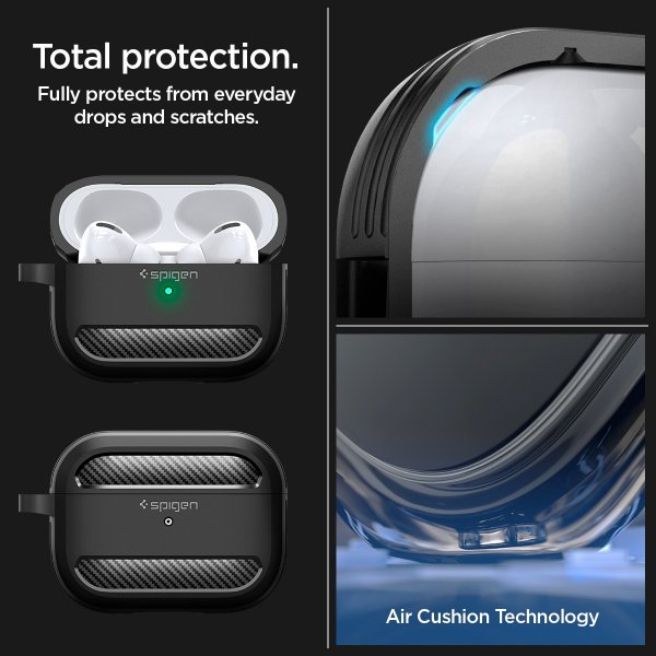 Spigen AirPods Pro 2 Cover Rugged Armor Mat Sort