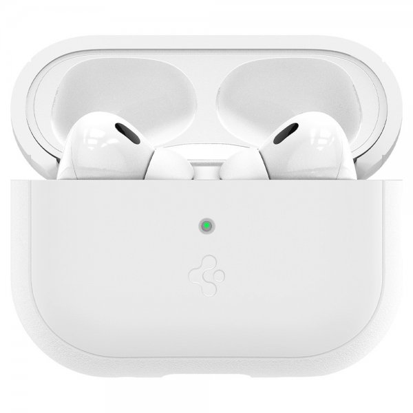 Spigen AirPods Pro 2 Cover Silicone Fit + Rem Hvid