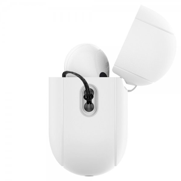Spigen AirPods Pro 2 Cover Silicone Fit + Rem Hvid