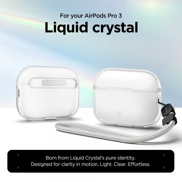 Spigen AirPods Pro 3 Cover Liquid Crystal Crystal Clear