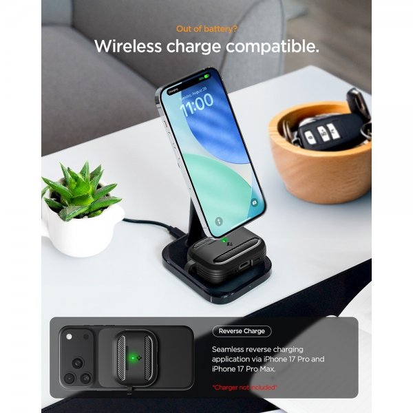 Spigen AirPods Pro 3 Cover Rugged Armor Mat Sort