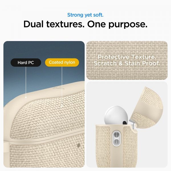 Spigen AirPods Pro 3 Cover Urban Fit Dune Beige
