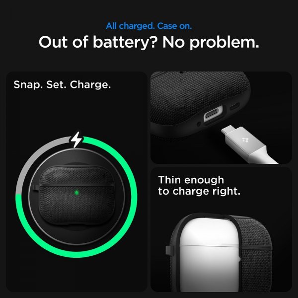 Spigen AirPods Pro 3 Cover Urban Fit Sort