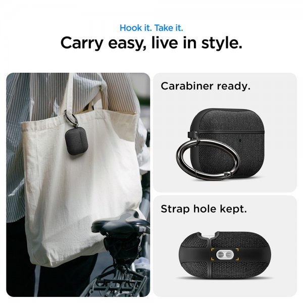 Spigen AirPods Pro 3 Cover Urban Fit Sort