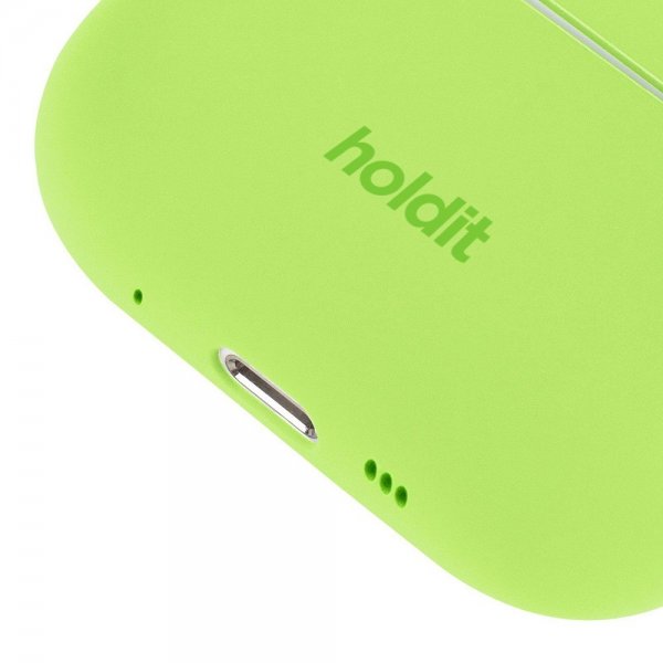 holdit AirPods Pro/AirPods Pro 2 Cover Silikone Acid Green
