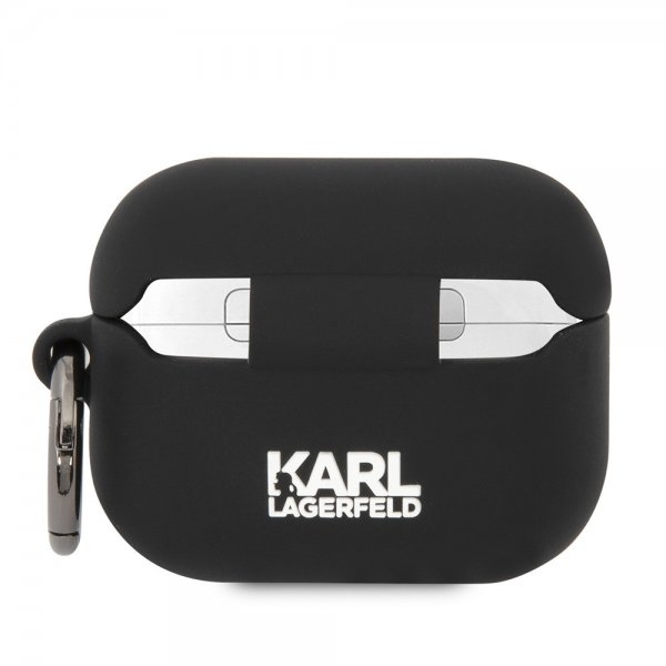 Karl Lagerfeld AirPods Pro Cover 3D Logo Sort