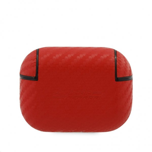 Ferrari AirPods Pro Cover Kulfiber Rød