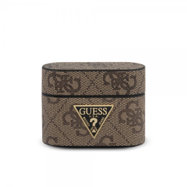 Guess AirPods Pro Cover Monogram Brun