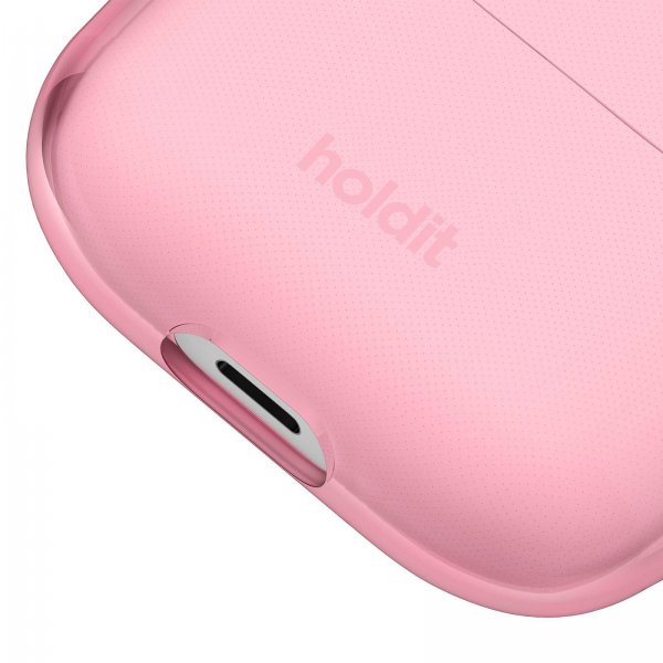 holdit AirPods Pro/AirPods Pro 2 Cover Seethru Bright Pink