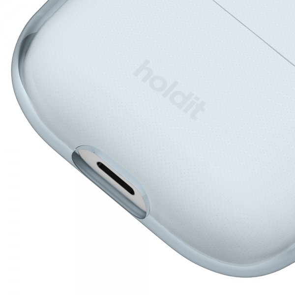 holdit AirPods Pro/AirPods Pro 2 Cover Seethru Mineral Blue
