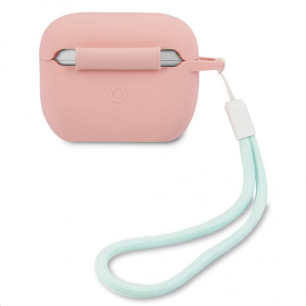 Guess AirPods Pro Cover Vintage Silicone Pink
