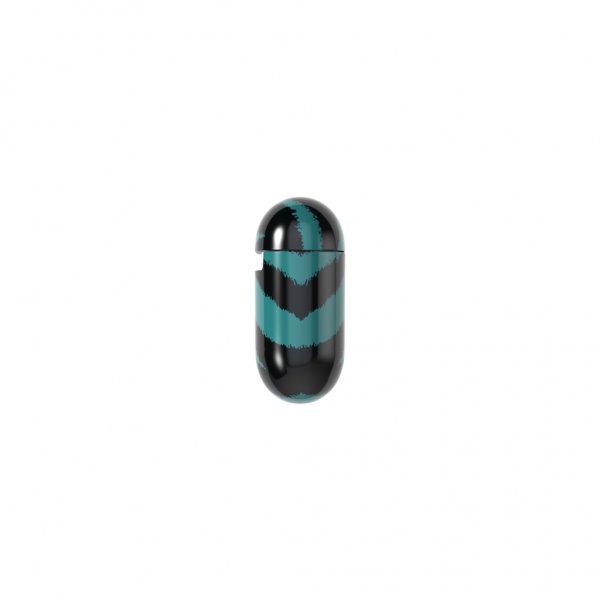 Richmond & Finch AirPods (1/2) Cover Emerald Zebra