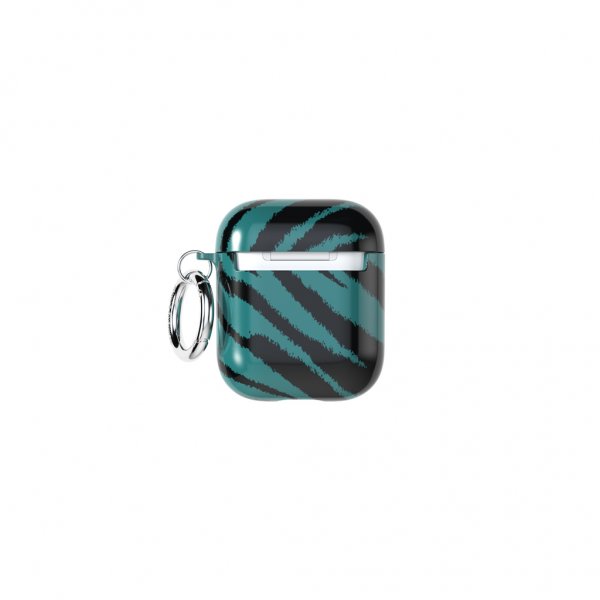 Richmond & Finch AirPods (1/2) Cover Emerald Zebra