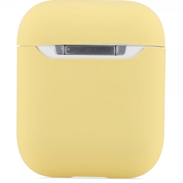 holdit AirPods (1/2) Cover Silikone Nygård Gul