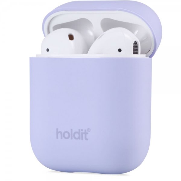 holdit AirPods (1/2) Silikoneetui Nygård Lavender