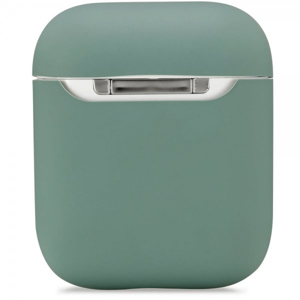 Holdit AirPods (1/2) Cover Silikone Nygård Moss Green