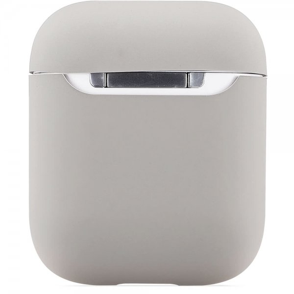holdit AirPods (1/2) Cover Silikone Nygård Taupe