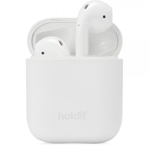 holdit AirPods (1/2) Silikone-etui Nygård Hvid