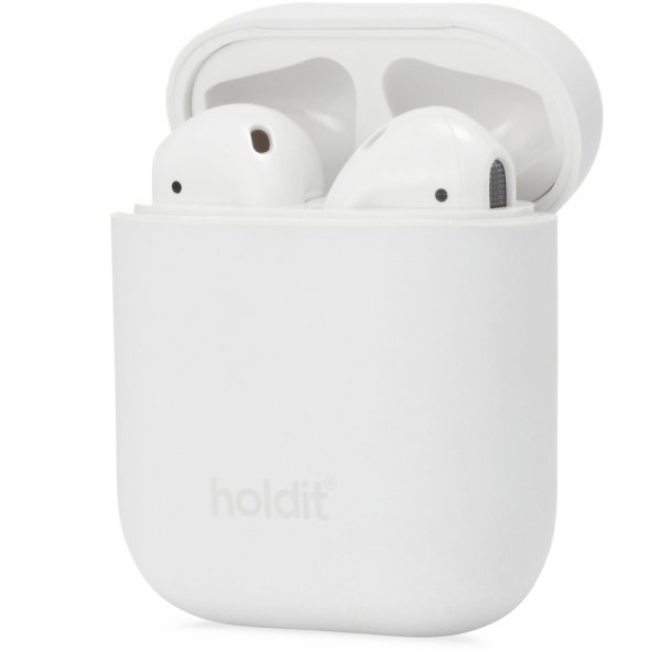 holdit AirPods (1/2) Silikone-etui Nygård Hvid