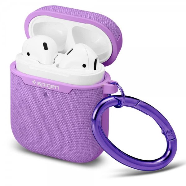Spigen AirPods (1/2) Cover Urban Fit Lilla
