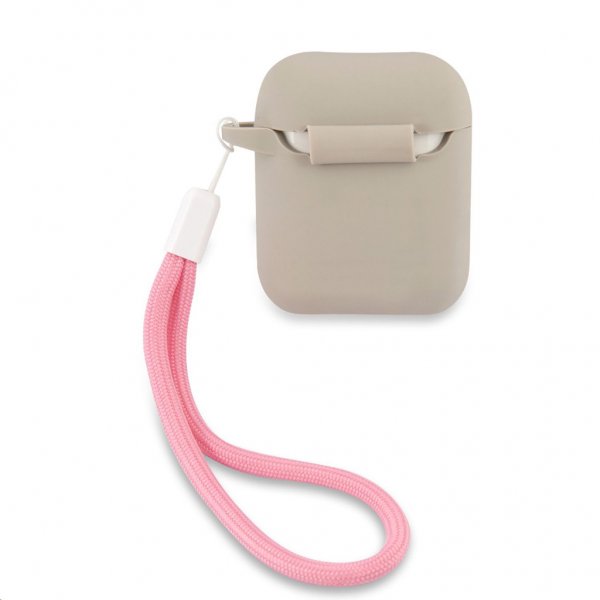 Guess AirPods (1/2) Cover Vintage Silikone Grå