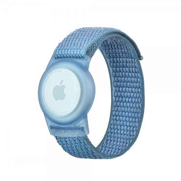 Mobile Origin AirTag Armbånd Nylon Blå