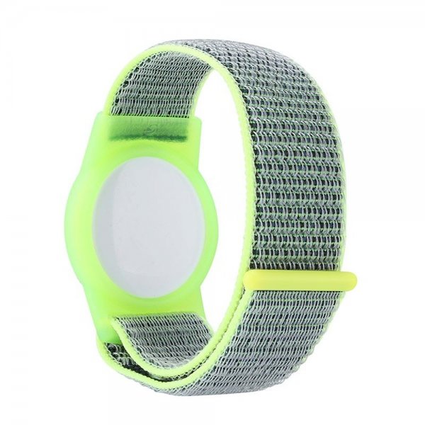 Mobile Origin AirTag-armbånd Nylon Grøn