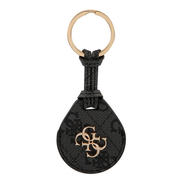 Guess AirTag Holder 4G Logo Sort
