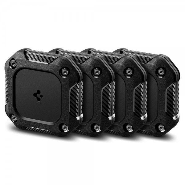 Spigen AirTag Holder Tough Armor IP 4-pak Sort