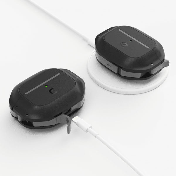 KeyBudz AirPods 3 Etui Element Series Carbon Black