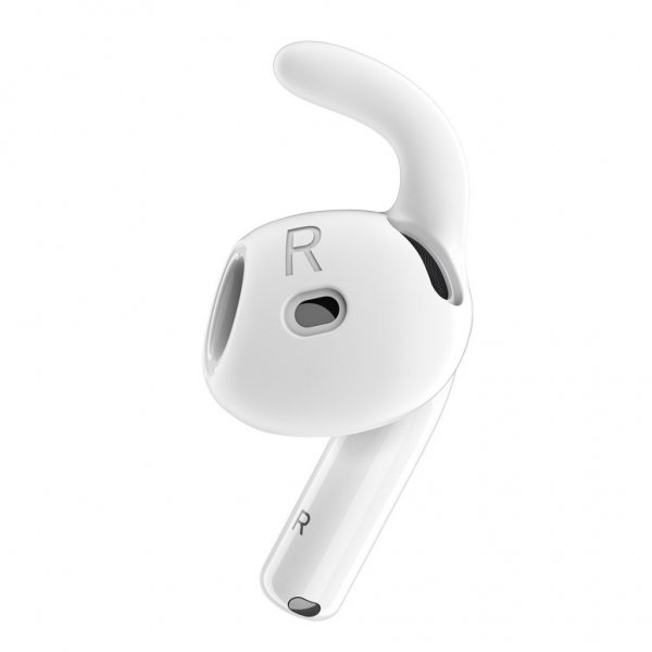 KeyBudz AirPods 4 EarBuddyz Ear Hooks Hvid