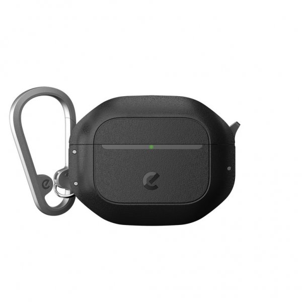 KeyBudz AirPods 4 Cover ElementProof Series Carbon Black