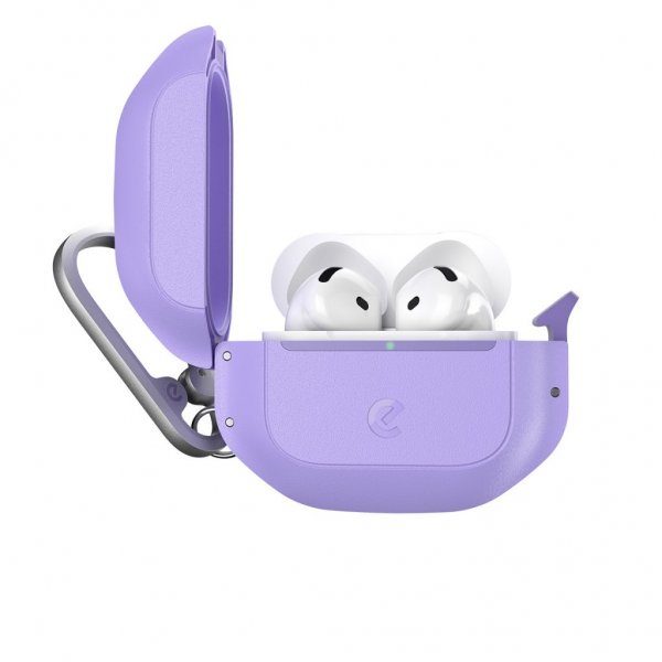 KeyBudz AirPods 4 Cover ElementProof Series Wild Lavender