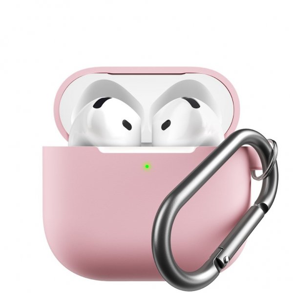 KeyBudz AirPods 4 Cover Elevate Series Blush Pink
