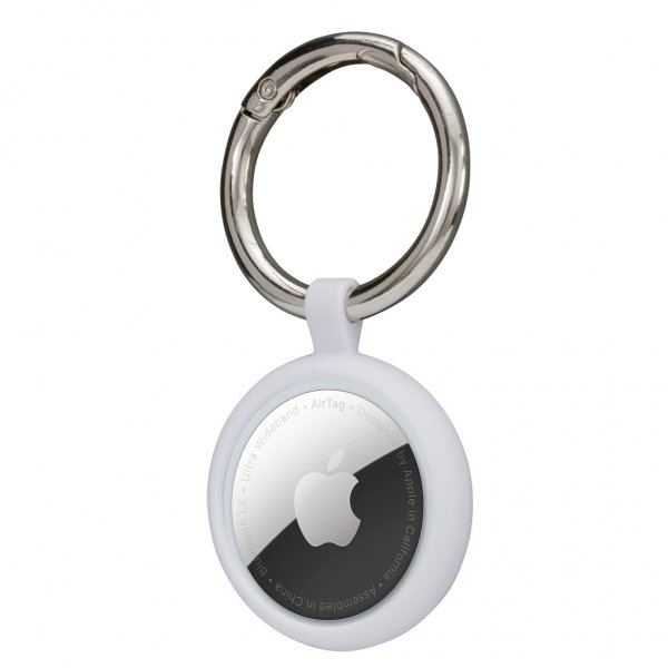 dbramante1928 Apple AirTag Holder Greenland Nøglering Winter White