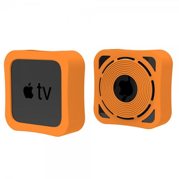 Apple TV 4K 2021 Silikonecover Orange