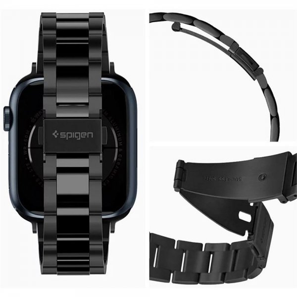 Spigen Apple Watch 38/40/41/42mm Armbånd Modern Fit Sort